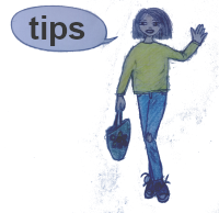 Miss Tips avec affiche