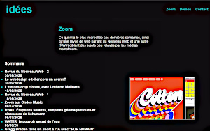 la page zoom en mode dark